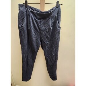 Lululemon Athletica Dark Grey‎ Cotton Blend Lounge Pants Size 8